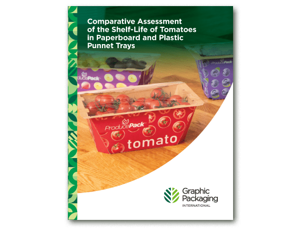 An assessment of the shelf-life of tomatoes in paperboard and plastic punnet trays